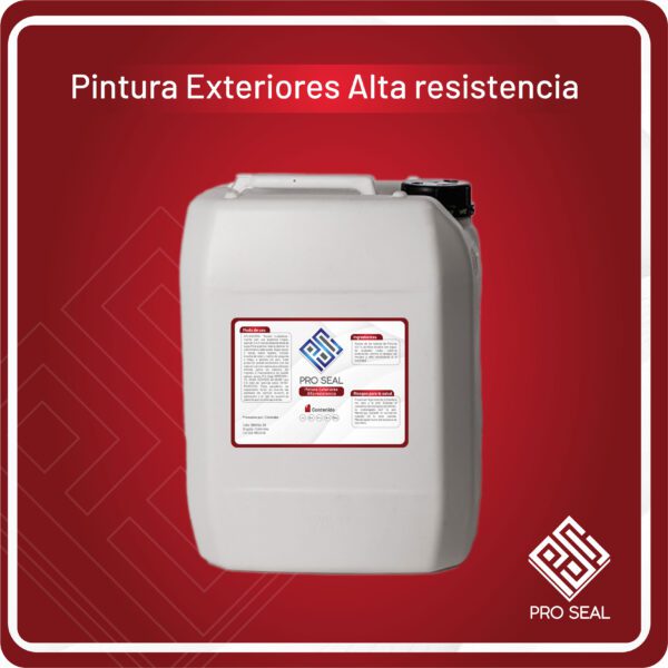 Pro Seal Pintura exterior de alta resistencia 2 Litros